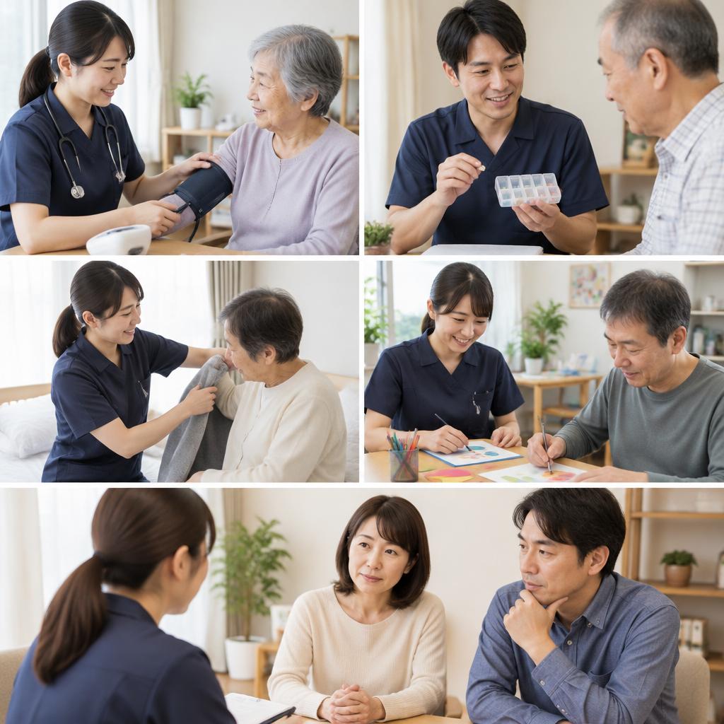 一人ひとりの暮らしに寄り添う、訪問看護の仕事