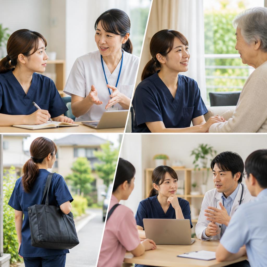 20代から訪問看護へ。未経験でも安心して始められる理由